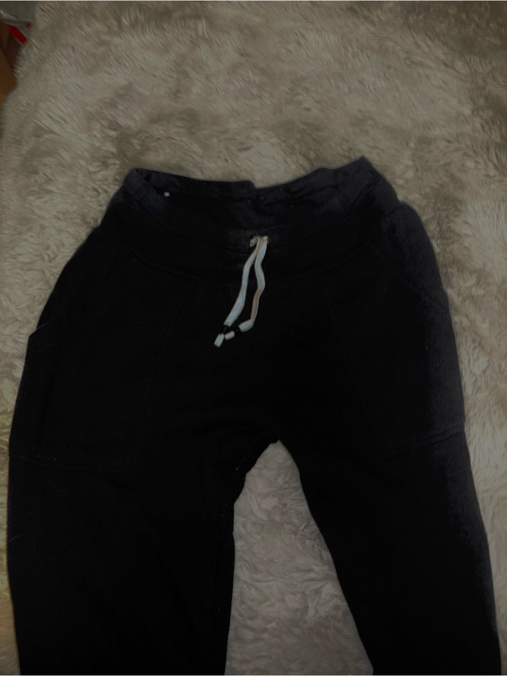 Black joggers